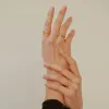 Floating Dewdrop Stacking Ring Trio sold by Maison Miru