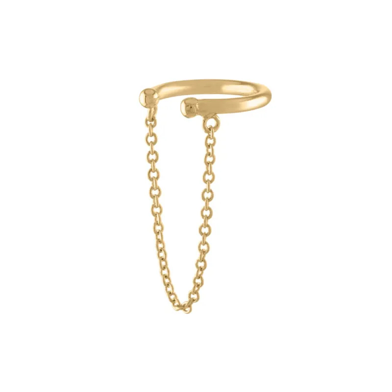 Sample Item: Arc Chain Ear Cuff sold by Maison Miru