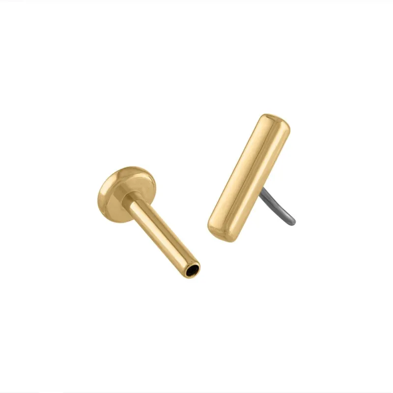 Sample Item: Little Bar Push Pin Flat Back Earring sold by Maison Miru