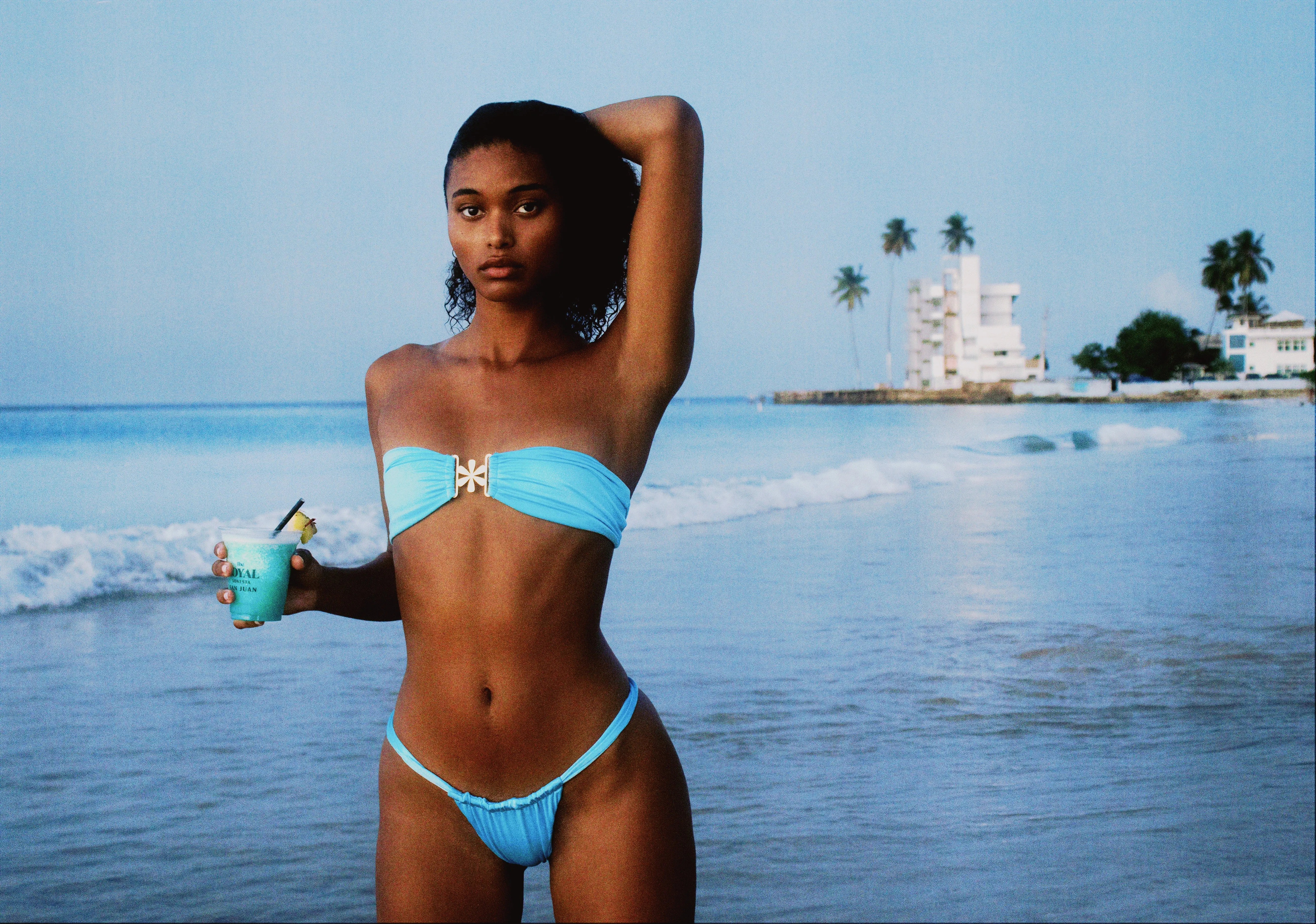 Mia Bikini Top - Baia Blue sold by Asta Resort product image thumbnail 2