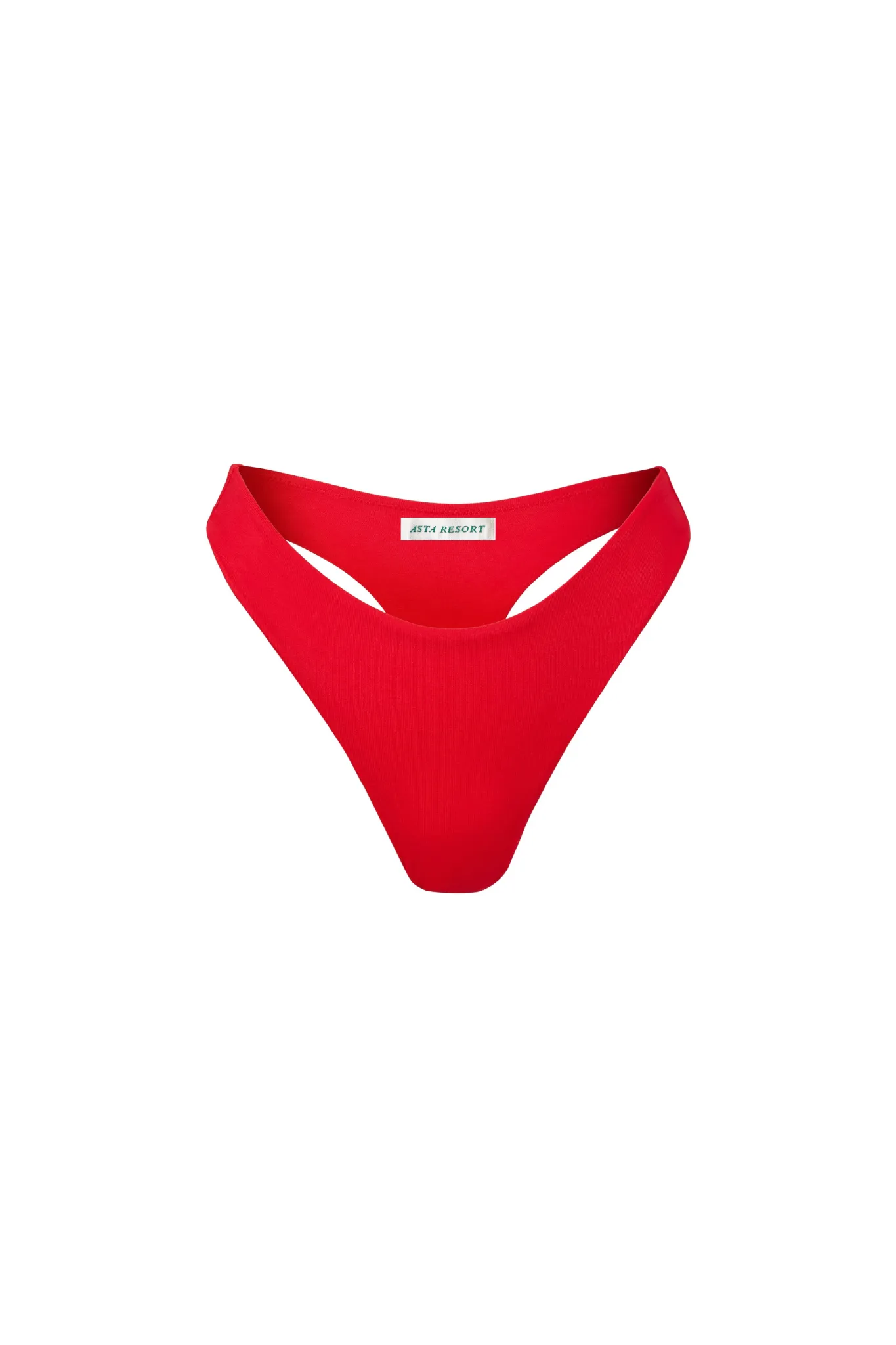 Tiffany Bikini Bottom - Cherry Red sold by Asta Resort