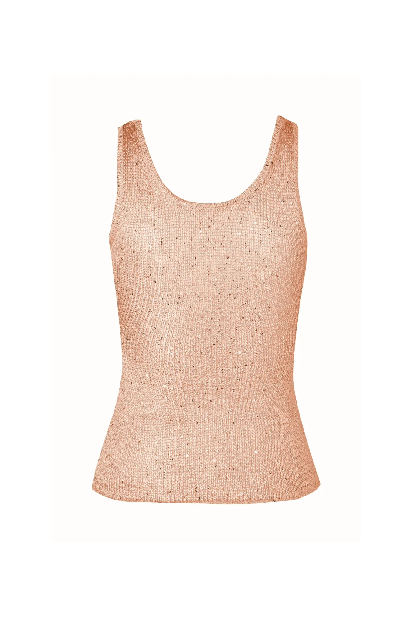 Ana Top - Apricot Sequin sold by Asta Resort product image thumbnail 3