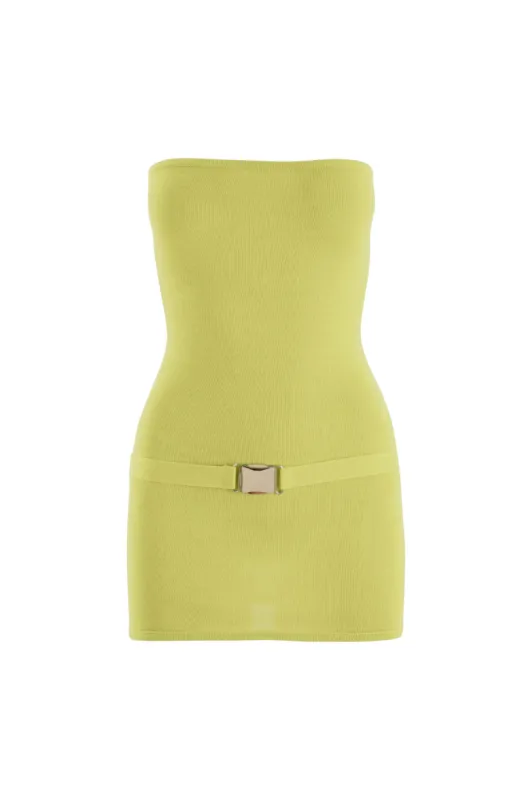 Gisele Mini Dress - Daffodil sold by Asta Resort