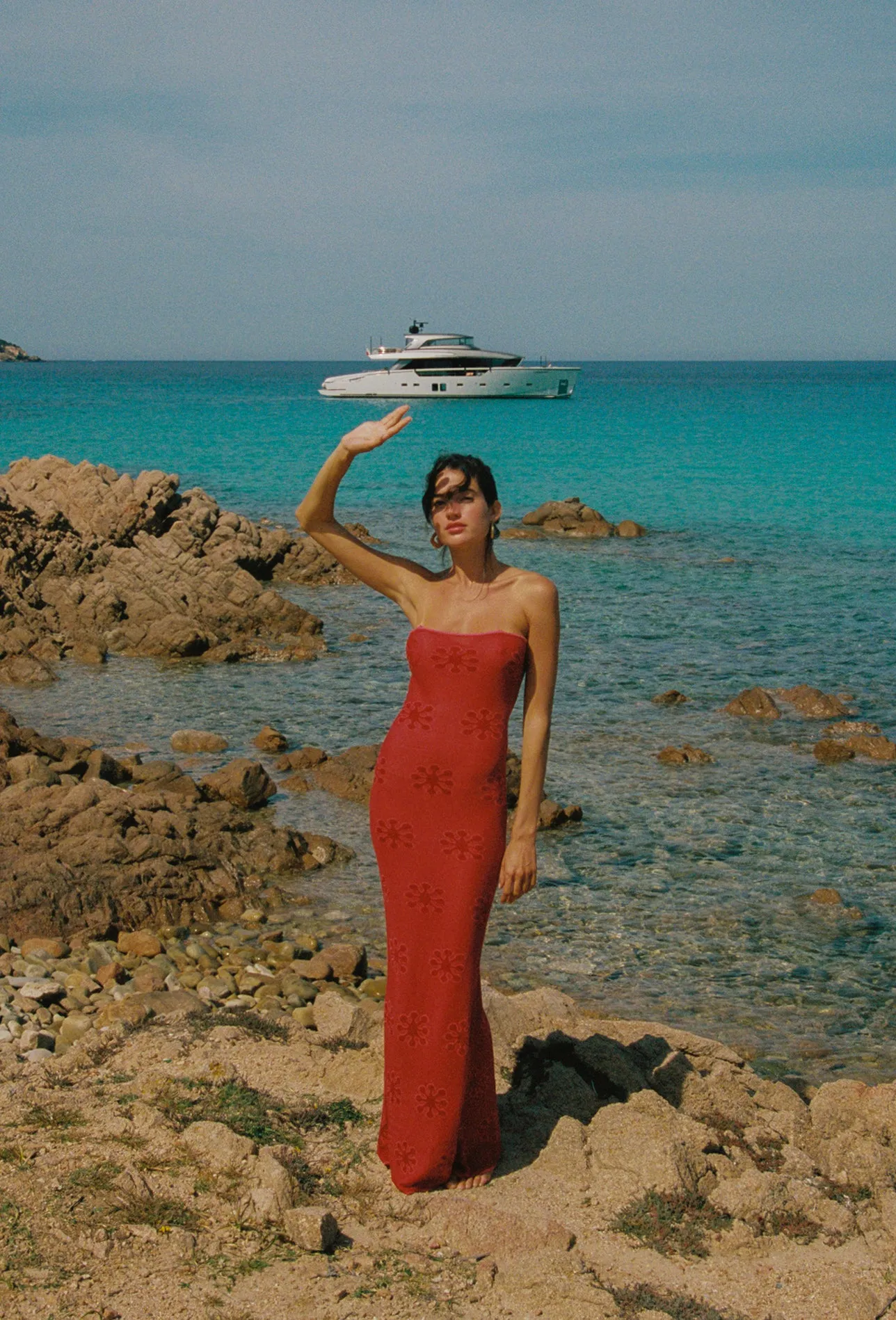 Monica Dress - Wine sold by Asta Resort product image thumbnail 2