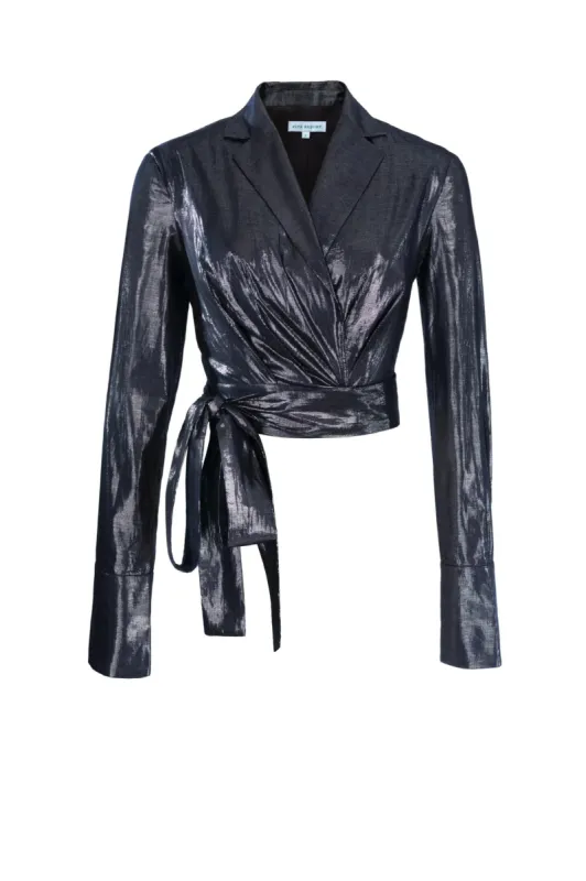 Viola Long Sleeve Shirt - Steel sold by Asta Resort