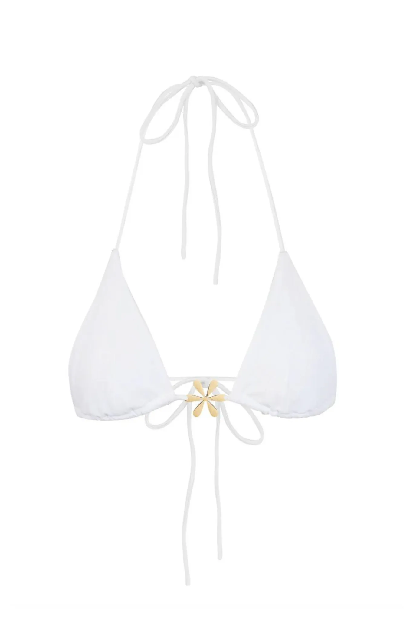 Juliana Bikini Top - White sold by Asta Resort
