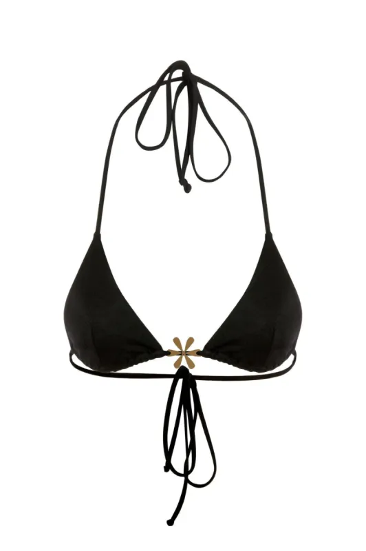 Juliana Bikini Top - Black sold by Asta Resort