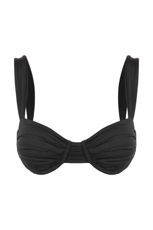 Barbara Top - Black sold by Asta Resort