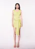 Chloe Top - Chartreuse sold by Asta Resort
