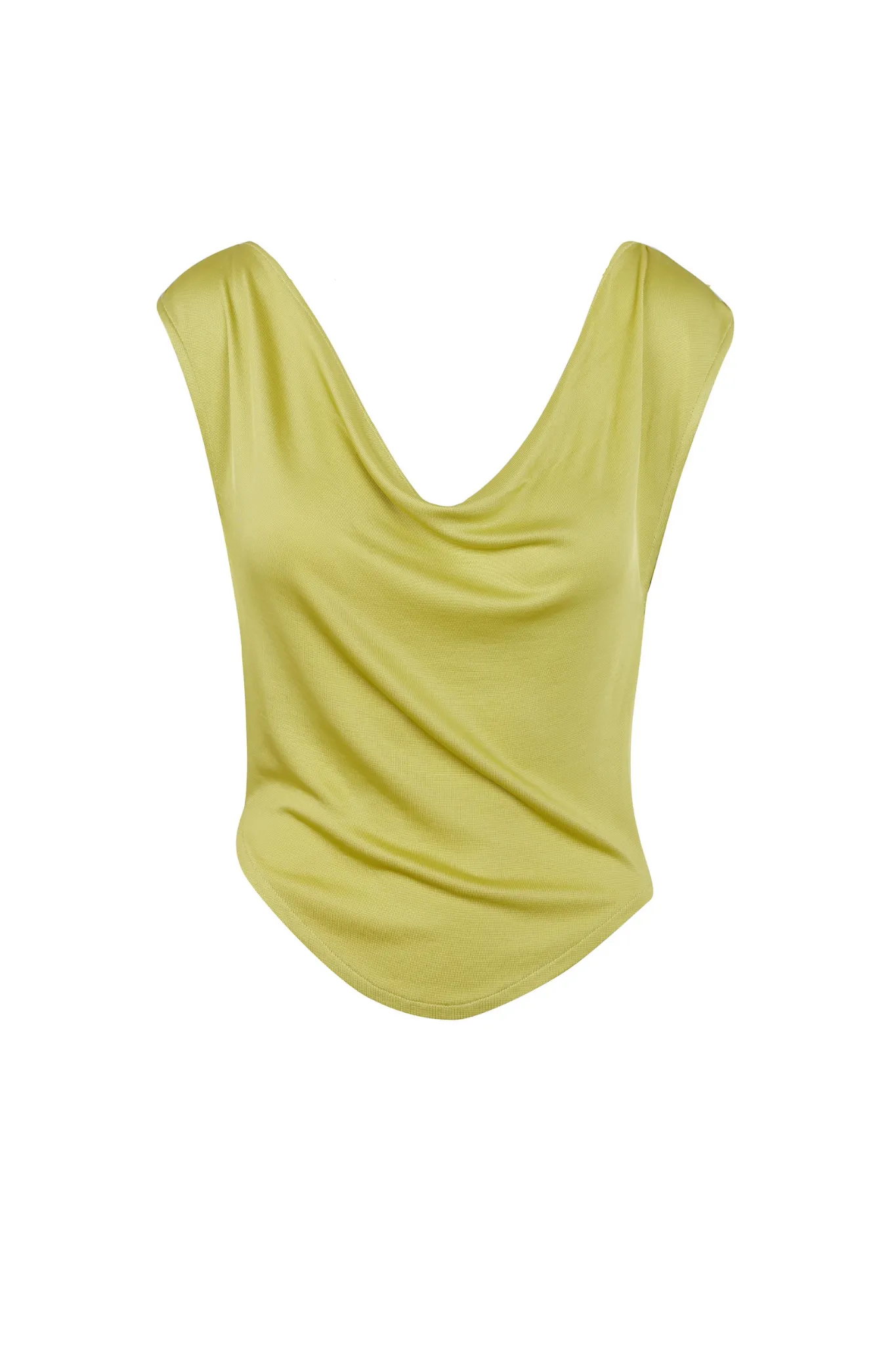 Chloe Top - Chartreuse sold by Asta Resort