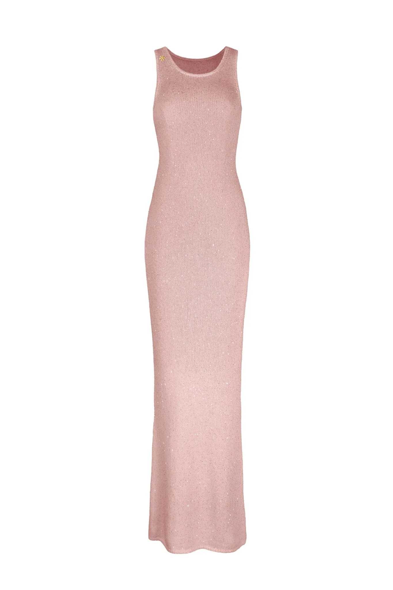 Natalia Dress - Blush Sequin sold by Asta Resort