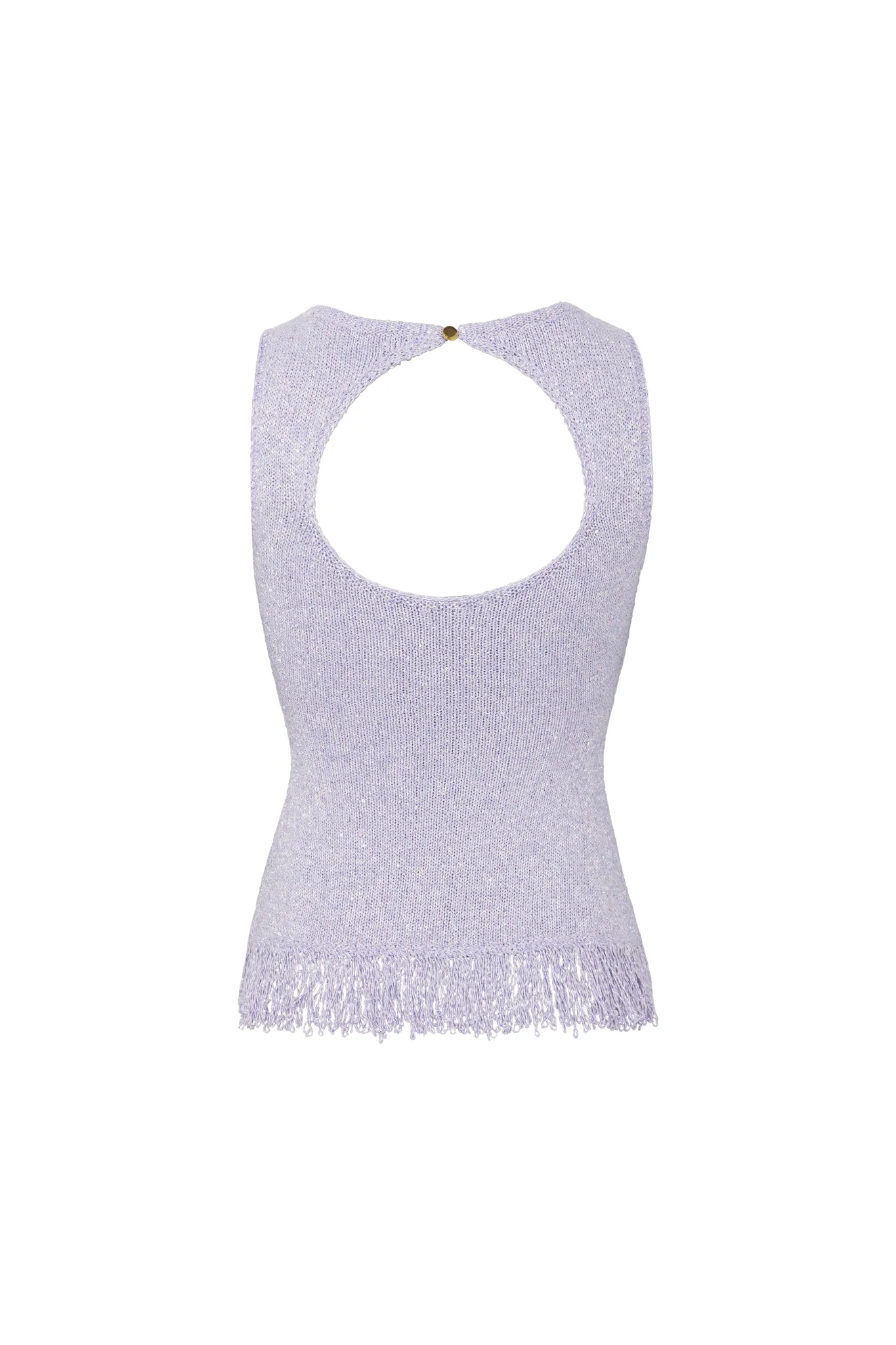 Dana Fringe Top - Lavender Sequin sold by Asta Resort product image thumbnail 2