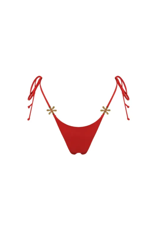 Juliana Bikini Bottom - Rossa sold by Asta Resort