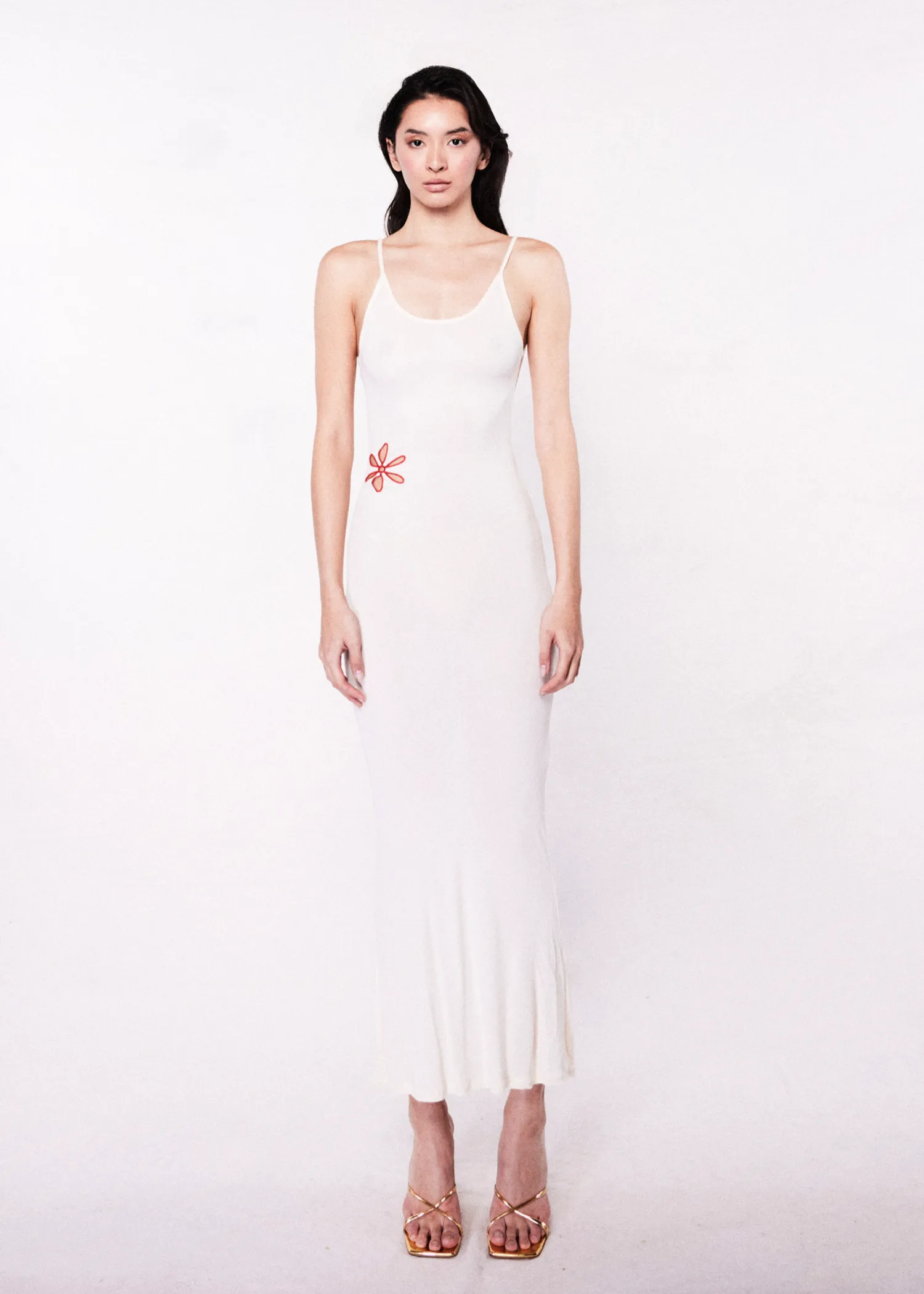 Stella Cut Out Dress - Creme sold by Asta Resort product image thumbnail 2