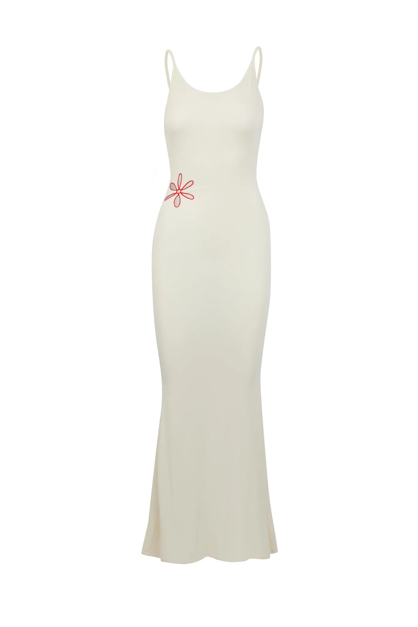 Stella Cut Out Dress - Creme sold by Asta Resort