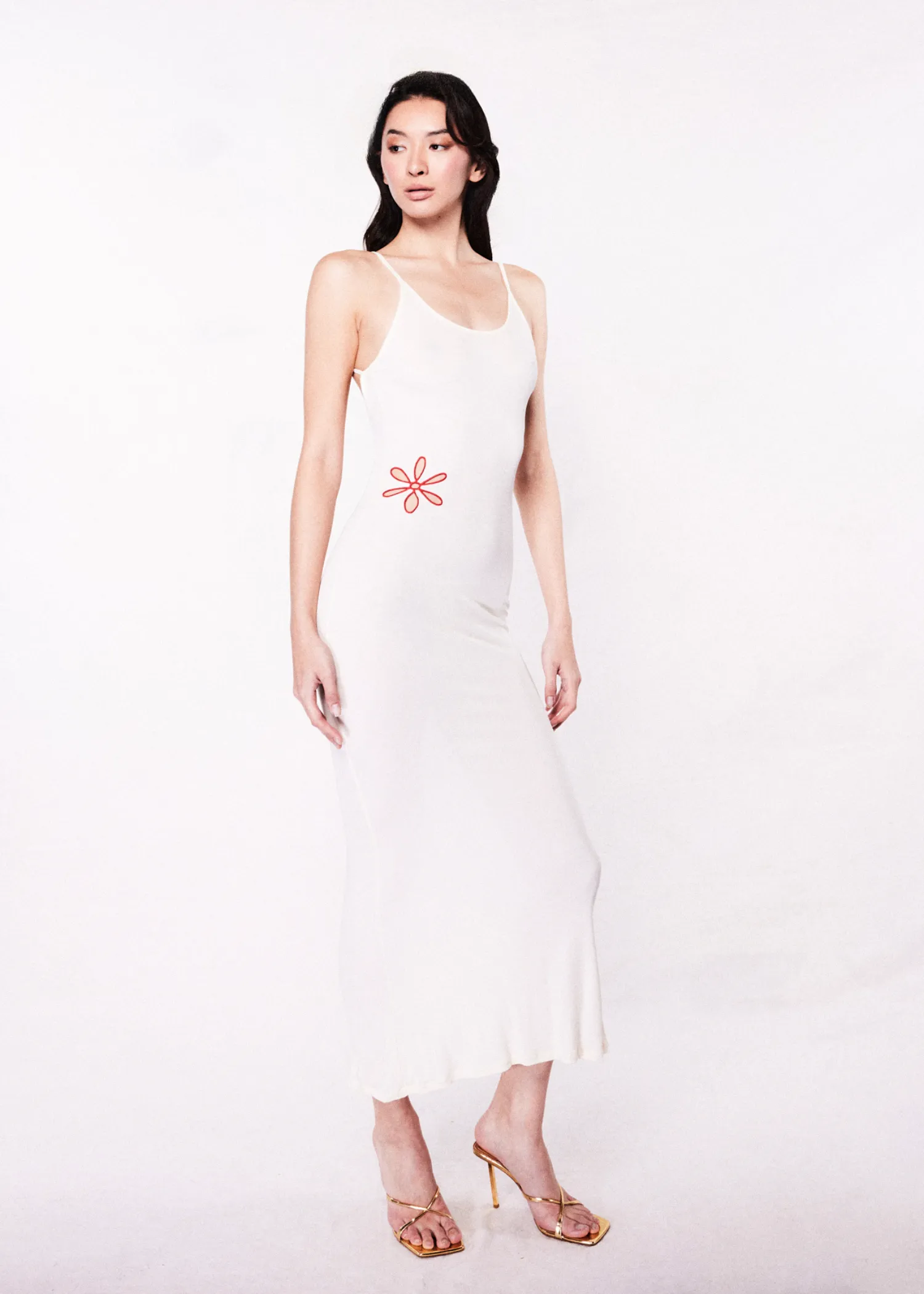Stella Cut Out Dress - Creme sold by Asta Resort product image thumbnail 3