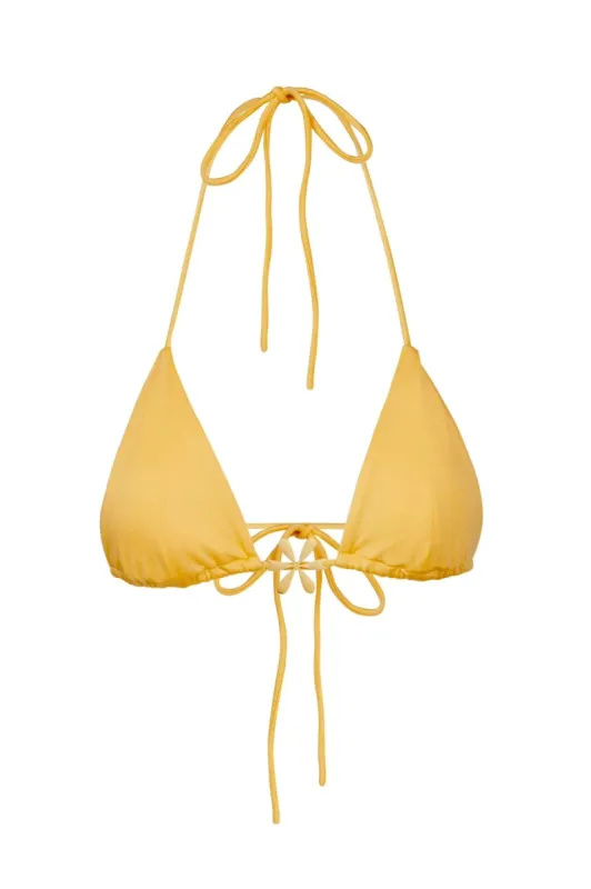 Juliana Bikini Top - Marigold sold by Asta Resort