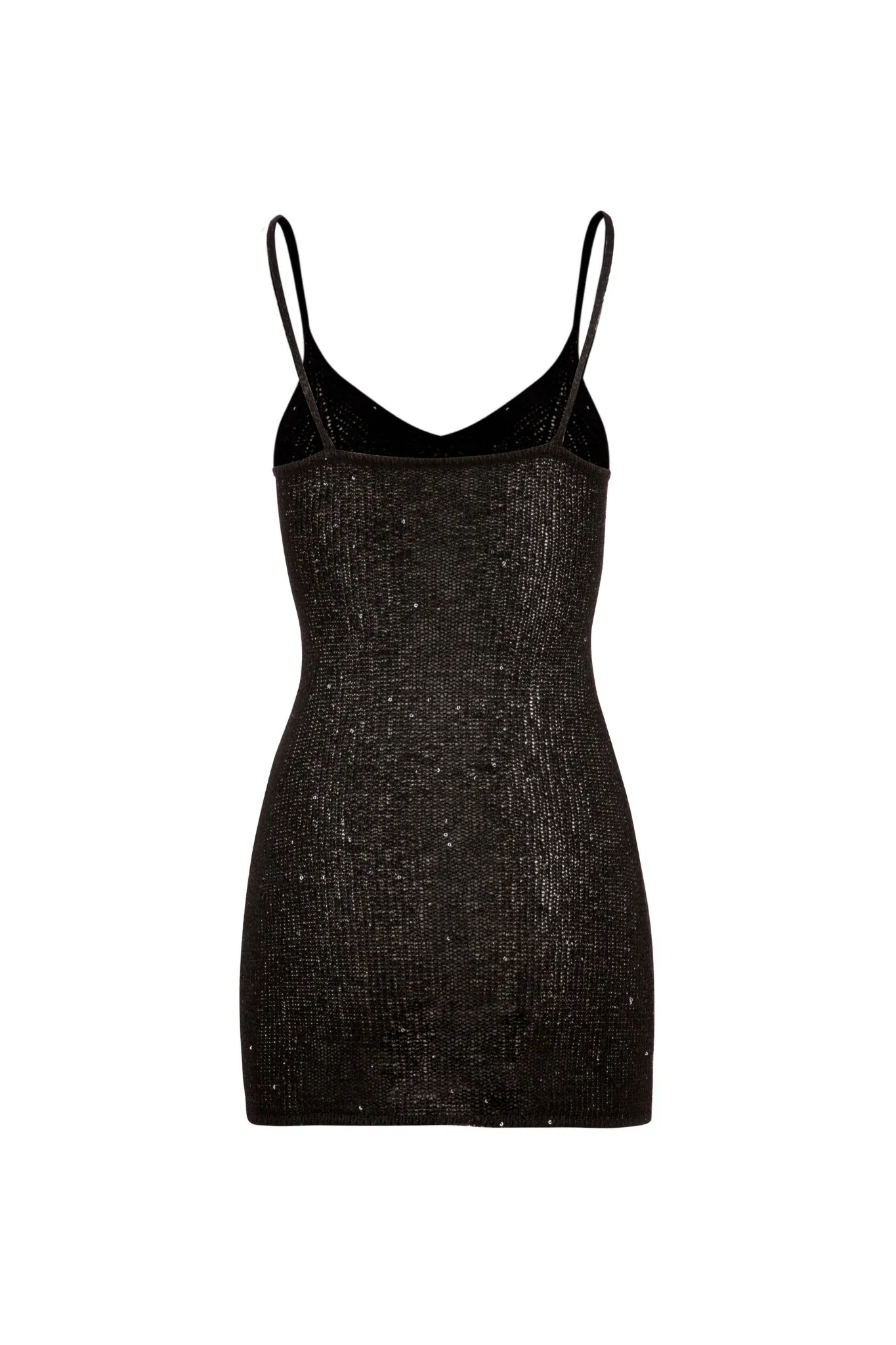 Delilah Mini Dress - Black Sequin sold by Asta Resort product image thumbnail 3