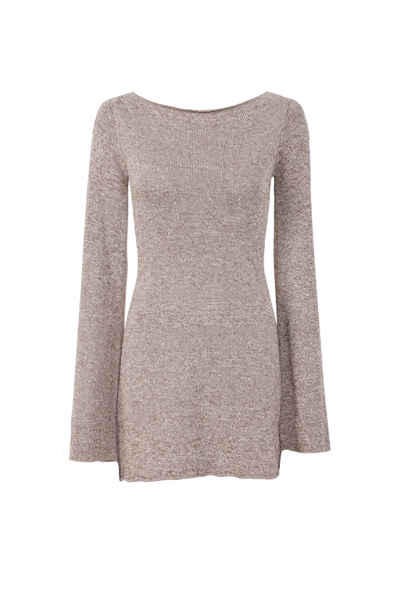 Audette Mini Dress - Hazelnut Sequin sold by Asta Resort