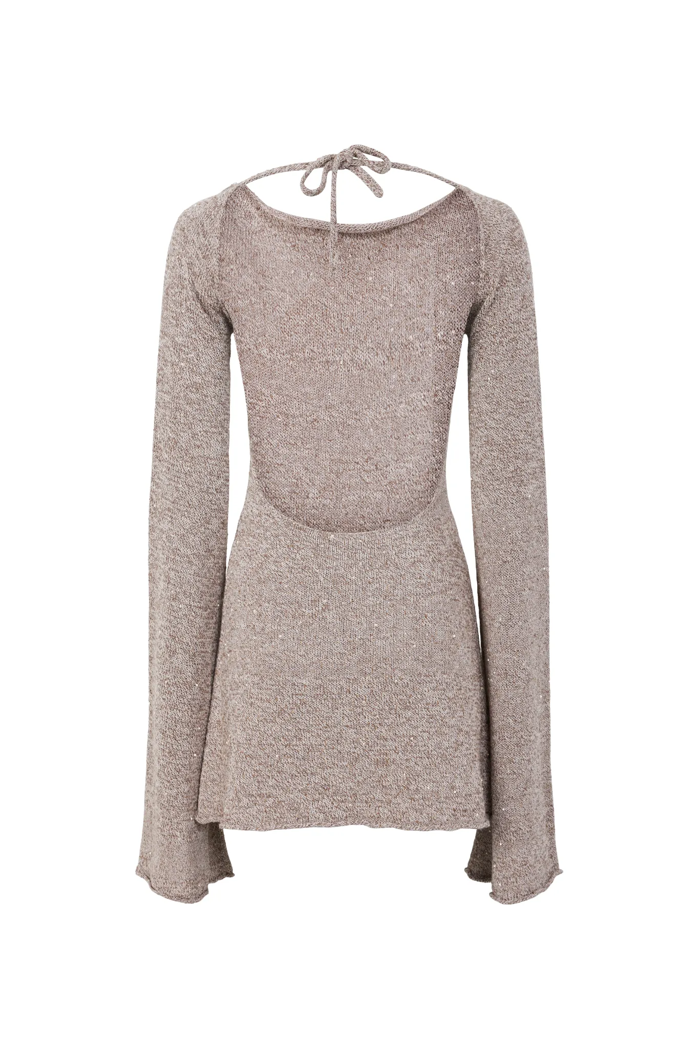 Audette Mini Dress - Hazelnut Sequin sold by Asta Resort product image thumbnail 3