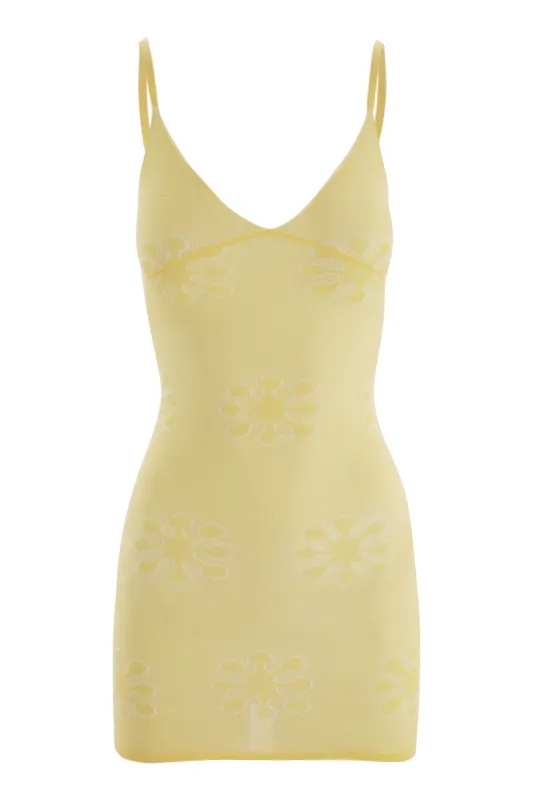 Delilah Mini Dress - Butter sold by Asta Resort