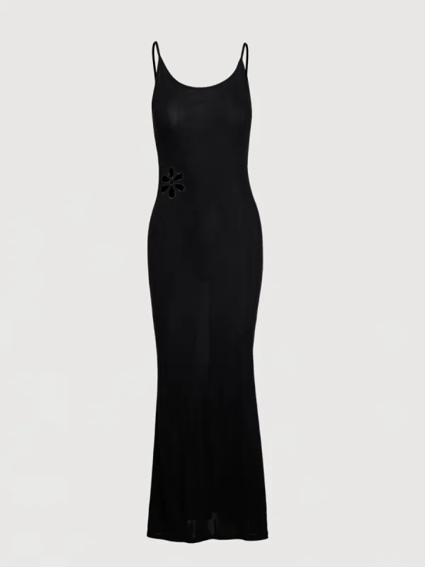Stella Cut Out Dress - Black sold by Asta Resort