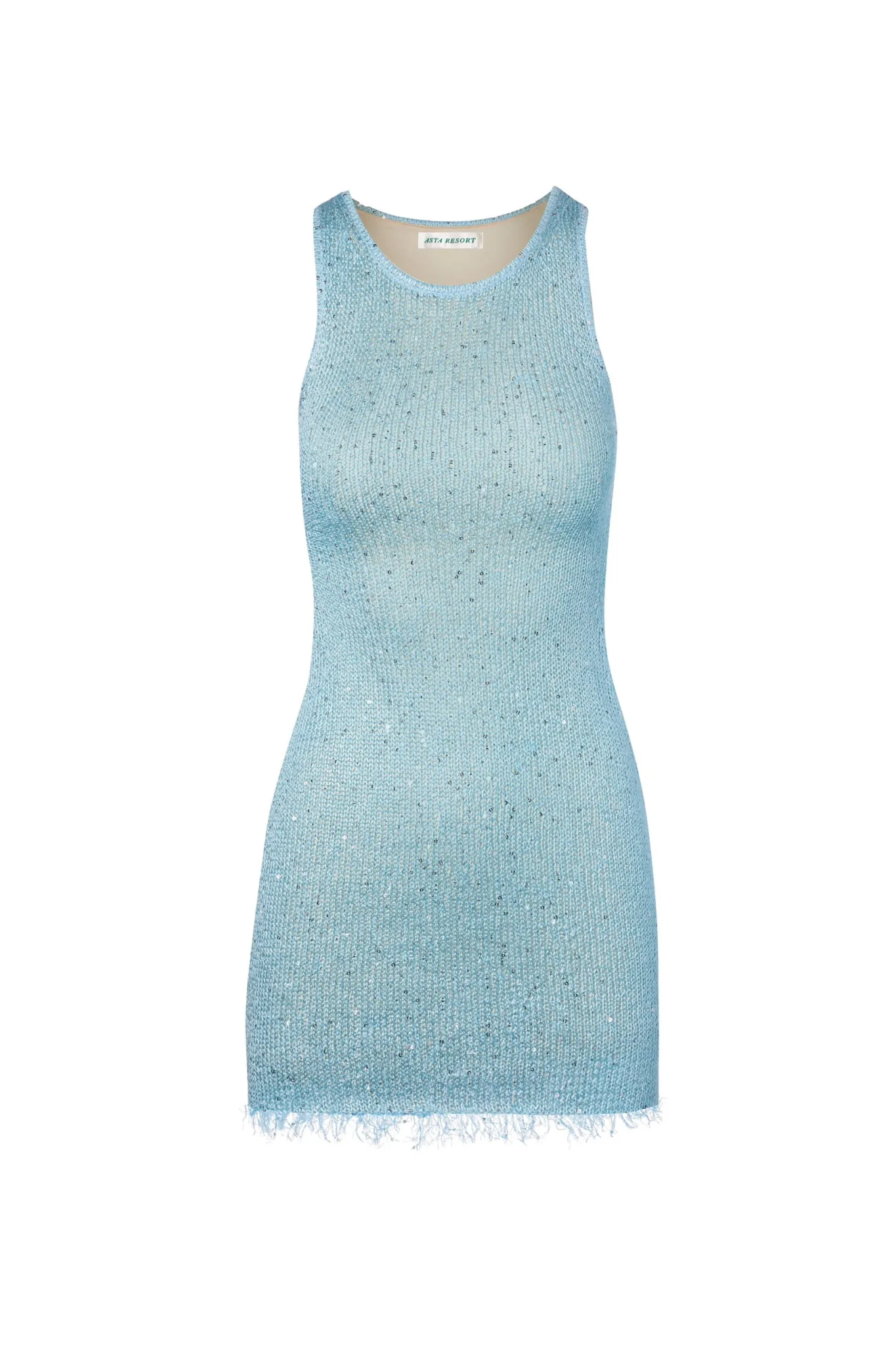 Natalia Mini Dress - Baia Blue Sequin sold by Asta Resort product image thumbnail 5