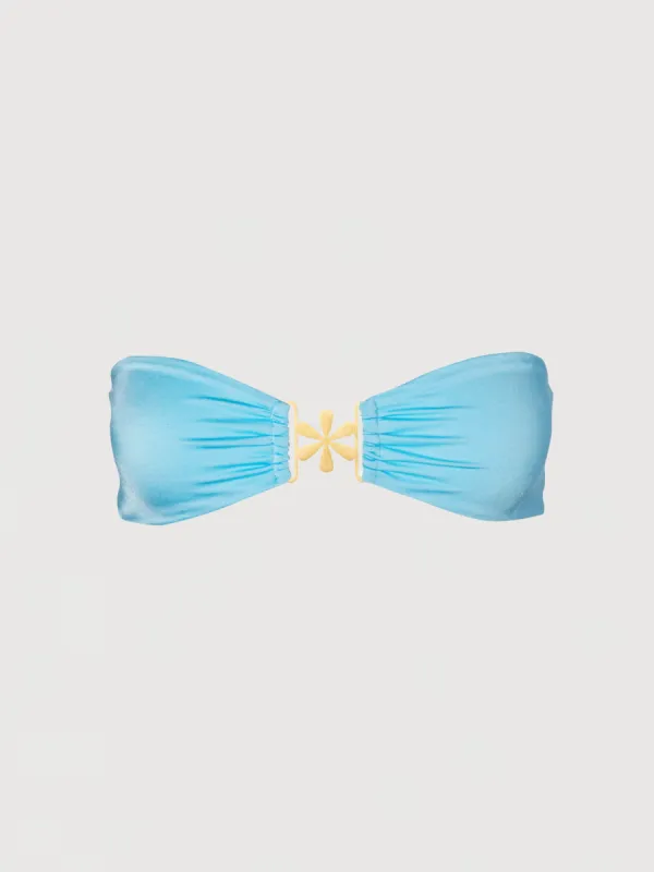 Mia Bikini Top - Baia Blue sold by Asta Resort