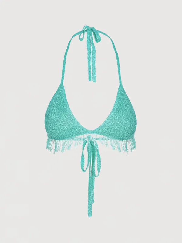 Sacha Bralette - Aquamarine sold by Asta Resort