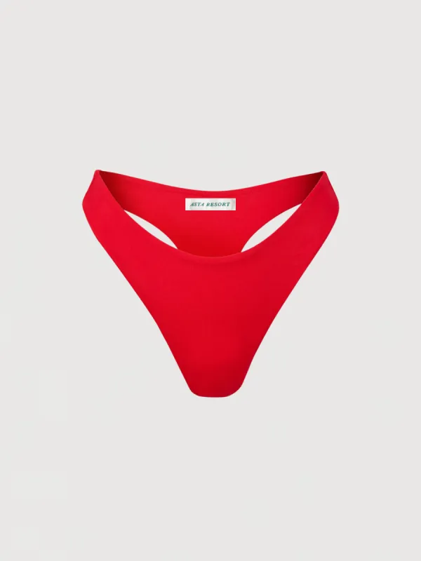Tiffany Bikini Bottom - Rossa sold by Asta Resort