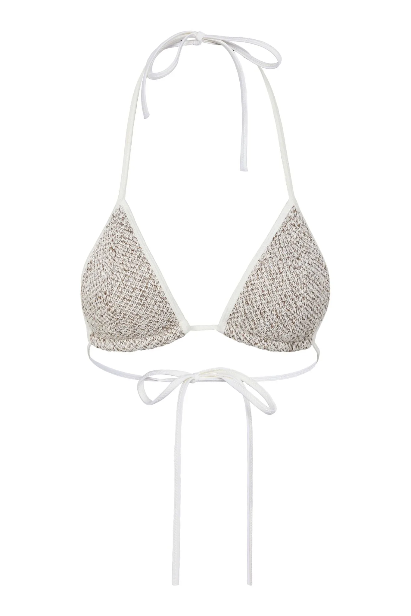 Lio Bikini Top Hazelnut Sequin sold by Asta Resort product image thumbnail 2