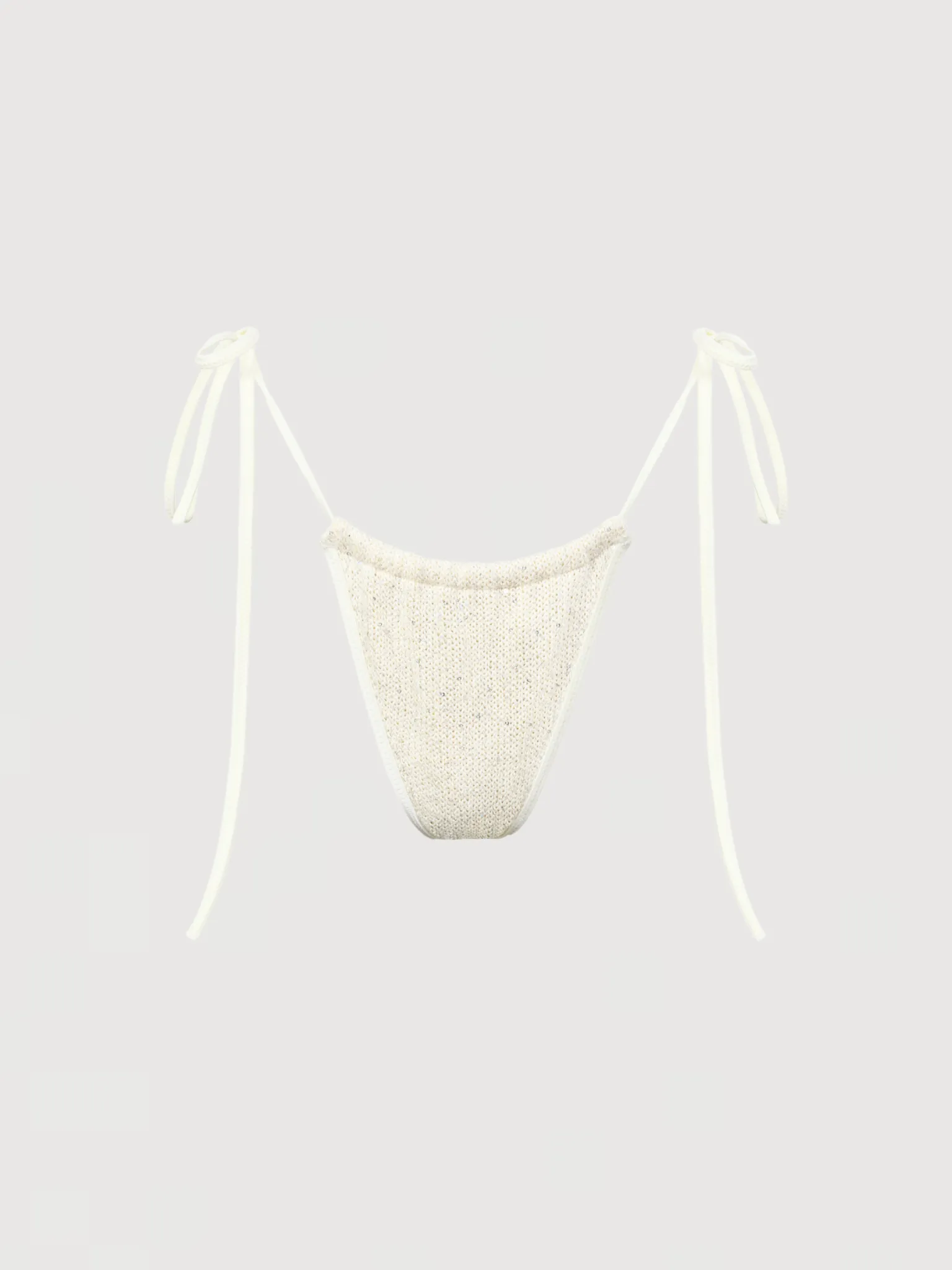 Lio Bikini Bottom - Ivory Sequin sold by Asta Resort