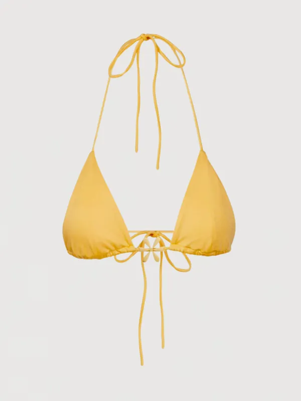 Juliana Bikini Top - Marigold sold by Asta Resort