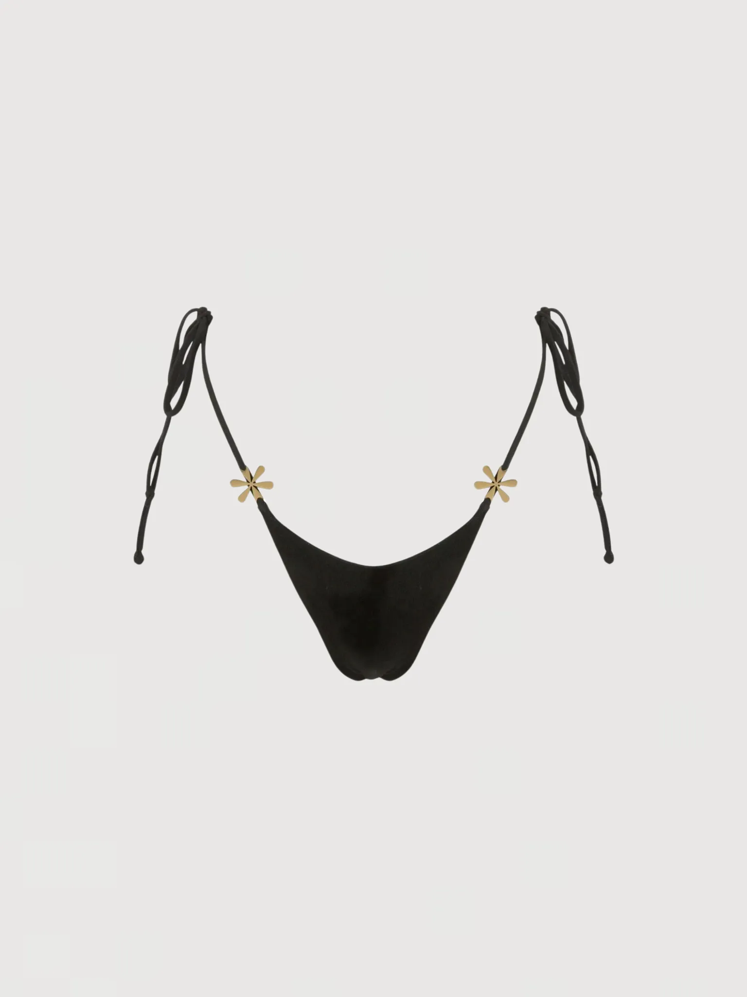 Juliana Bikini Bottom - Black sold by Asta Resort