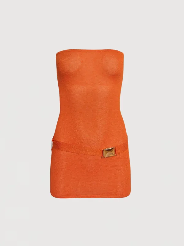 Gisele Mini Dress - Sunset sold by Asta Resort