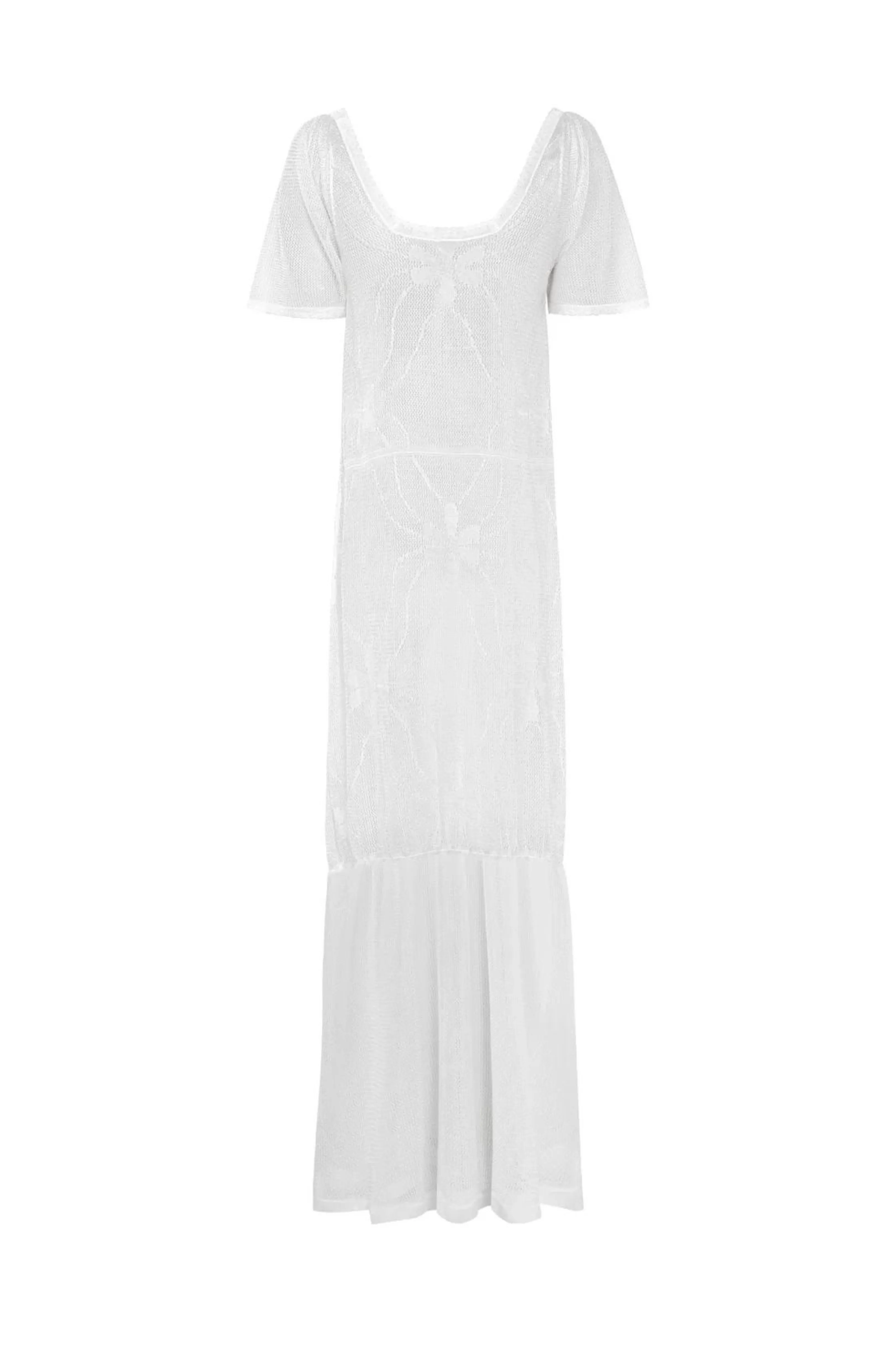 Charlotte Dress - White sold by Asta Resort product image thumbnail 4