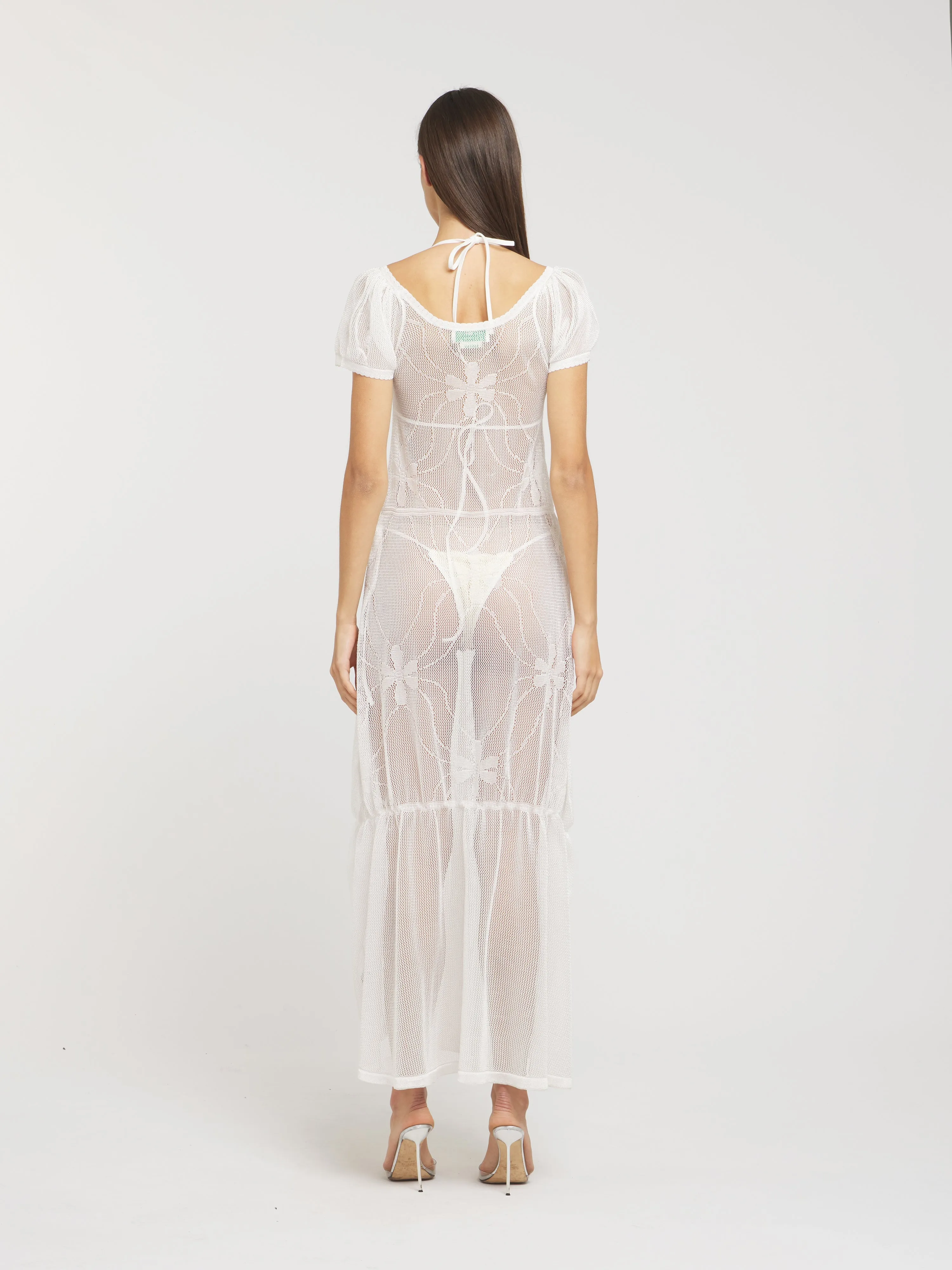 Charlotte Dress - White sold by Asta Resort product image thumbnail 3