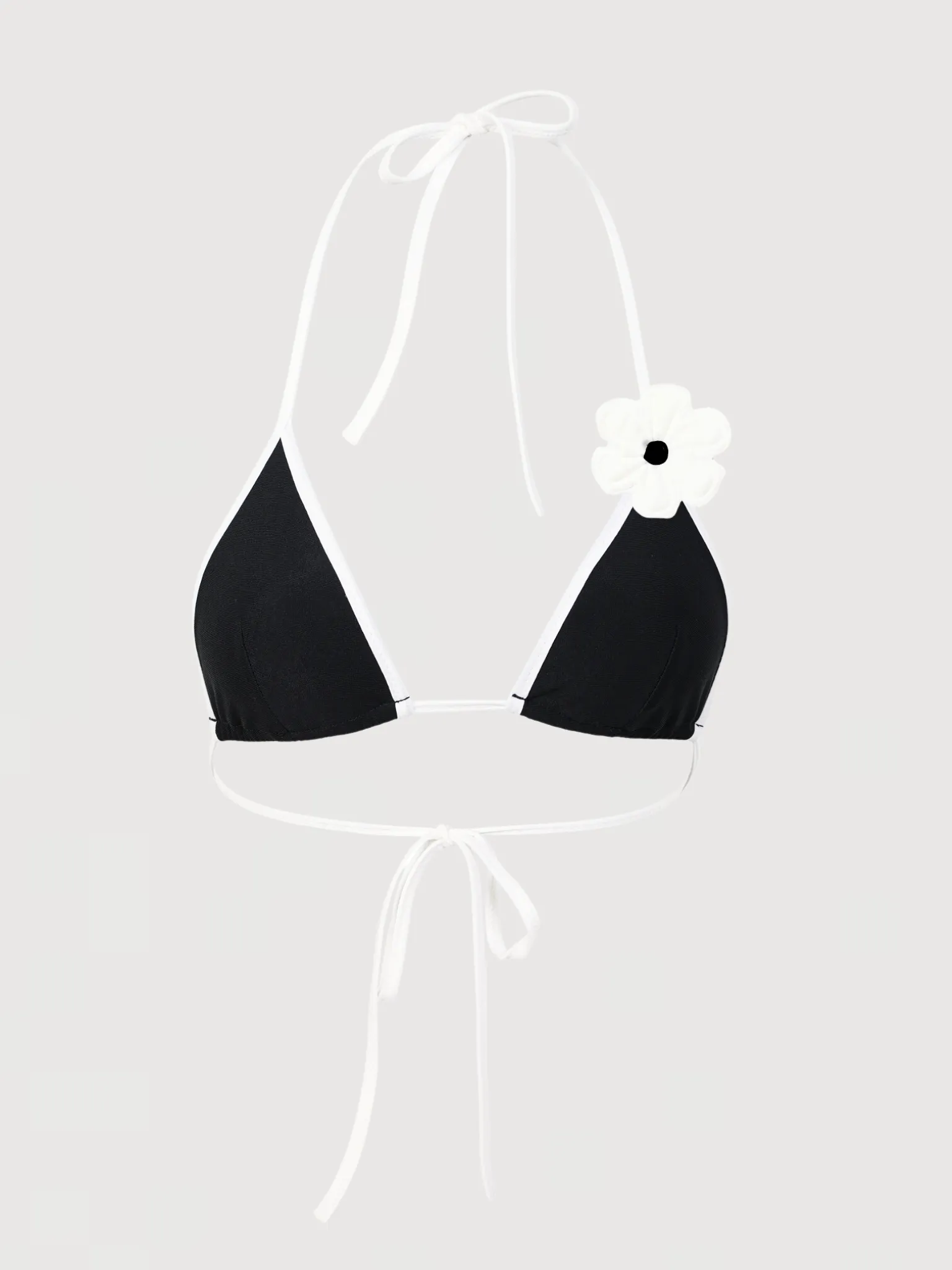 Ava Tri Bikini Top - Black sold by Asta Resort