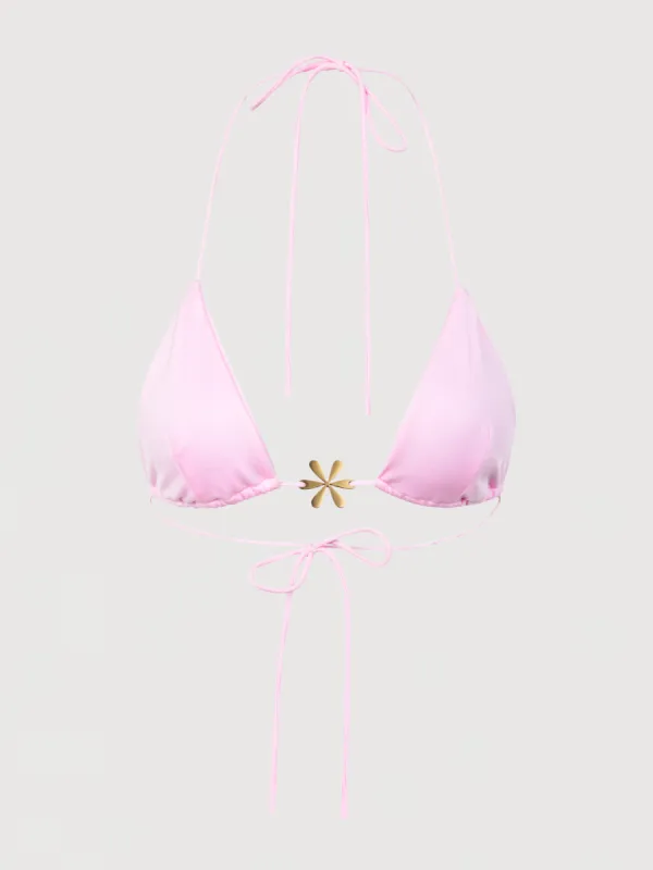 Juliana Bikini Top - Rose Pink sold by Asta Resort