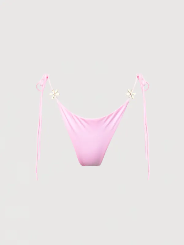 Juliana Bikini Bottom - Rose Pink sold by Asta Resort
