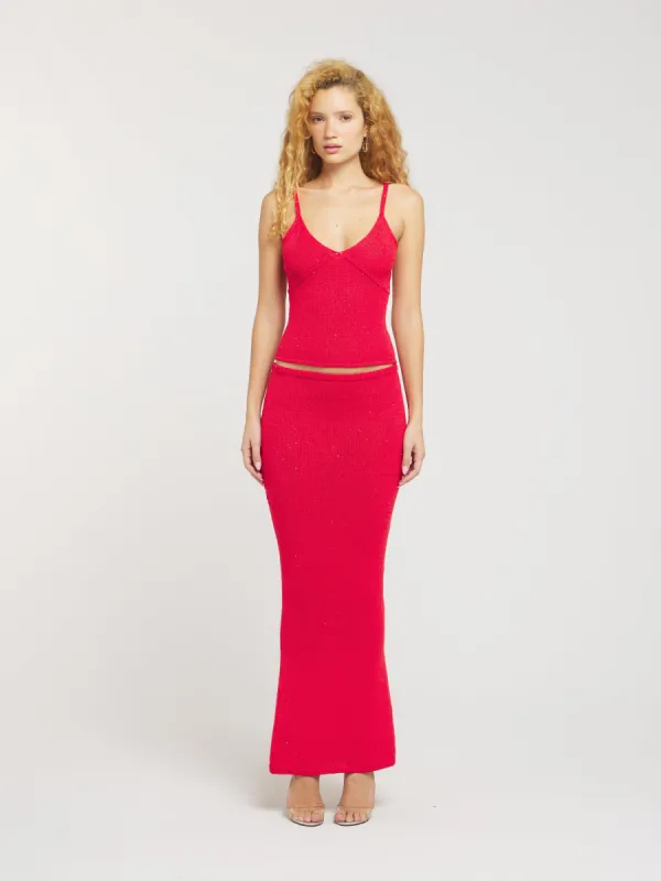 Carolina Skirt - Rossa Sequin sold by Asta Resort