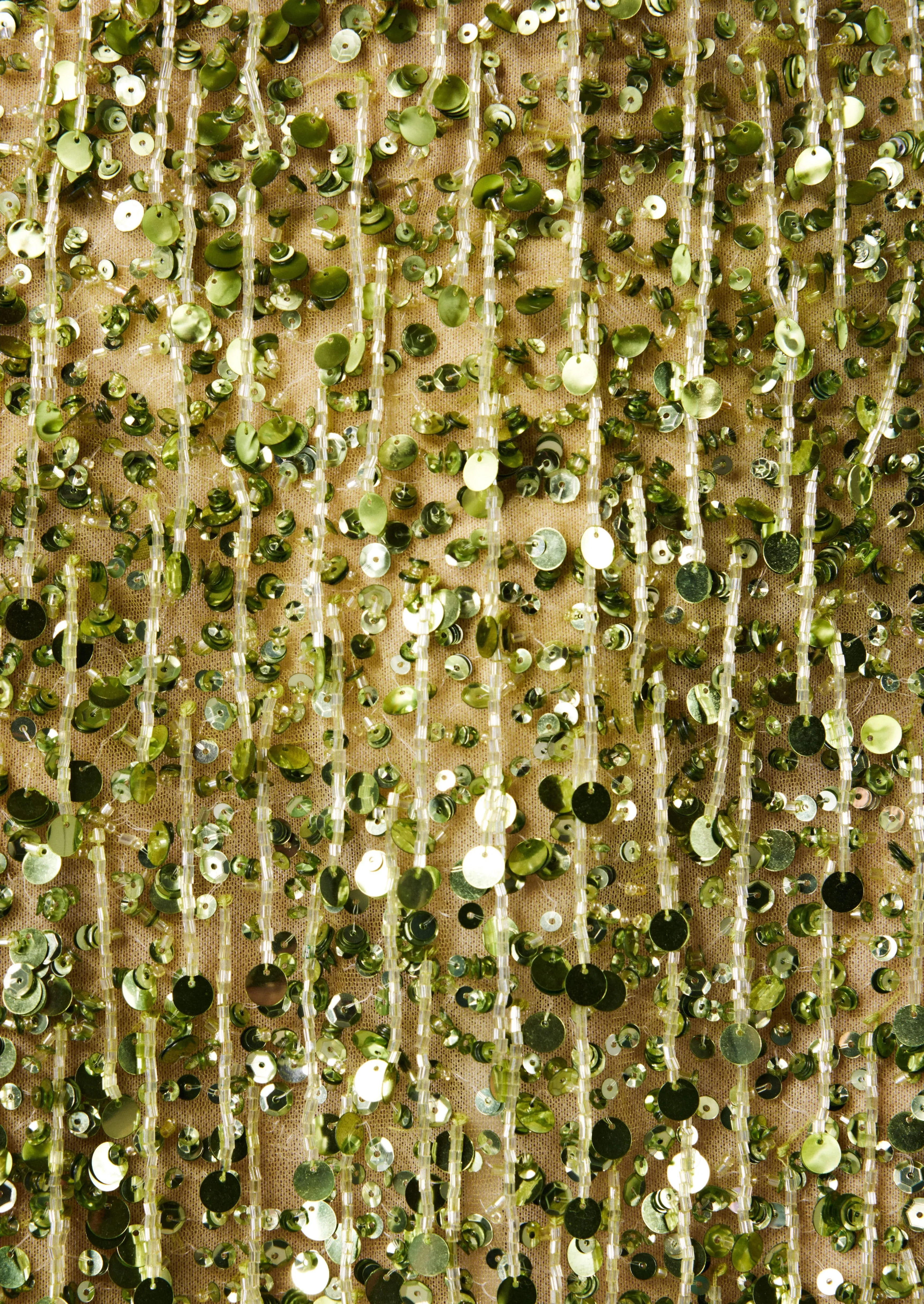 Yasmin Hand Beaded Mini Dress - Chartreuse sold by Asta Resort product image thumbnail 5