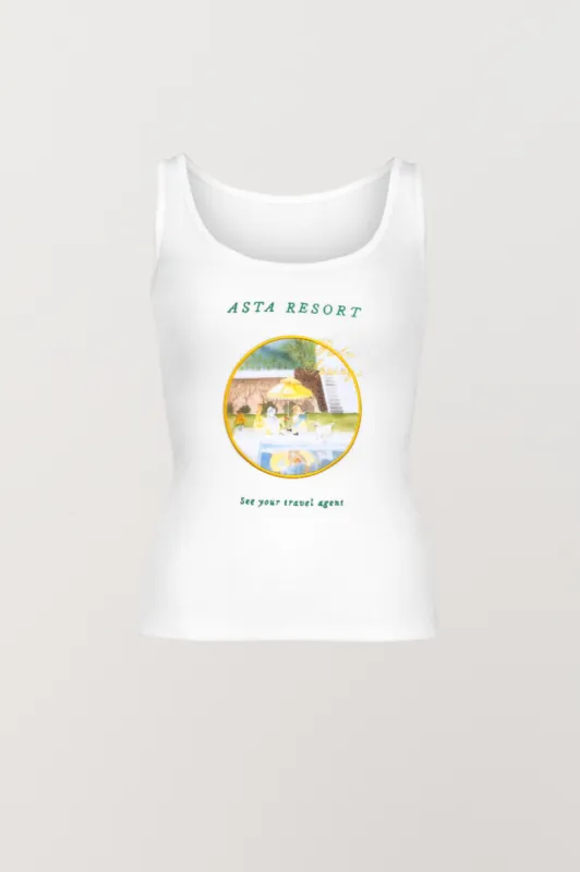 Asta Palm Springs Camisole - Ivory sold by Asta Resort