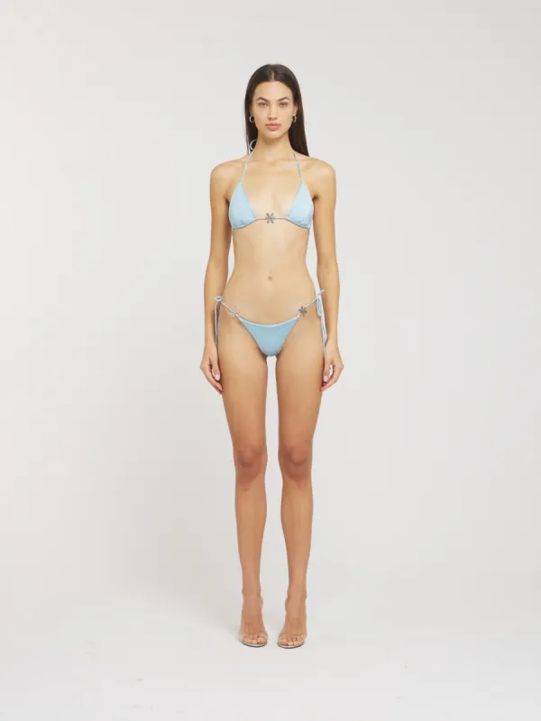 Juliana Bikini Top - Ice Blue sold by Asta Resort