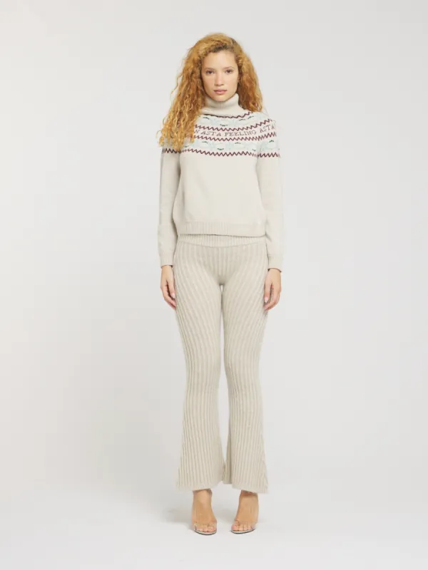 Diana Knitted Leggings - Snow Shimmer sold by Asta Resort