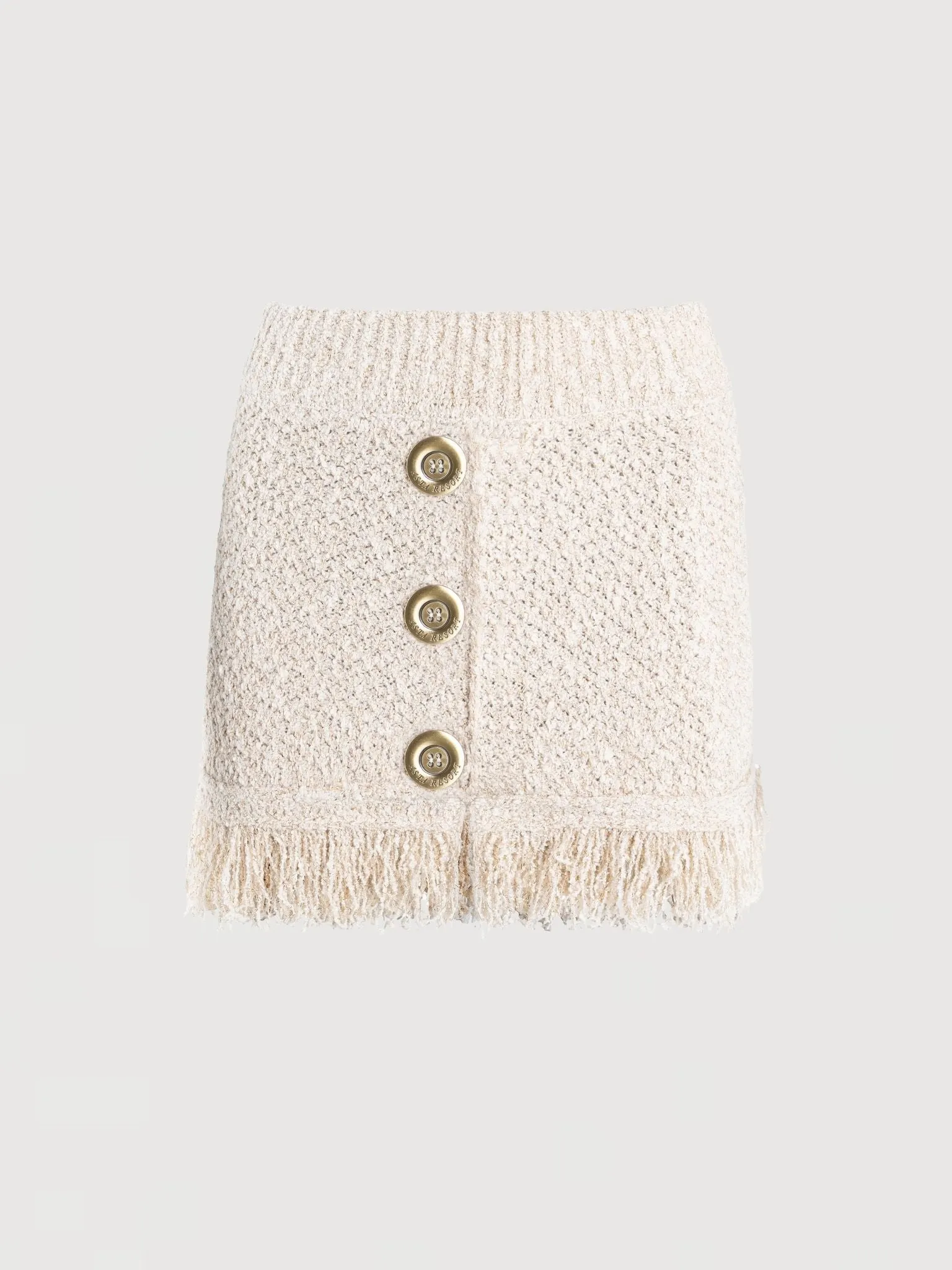 Angelina Mini Skirt - Snow sold by Asta Resort product image thumbnail 4