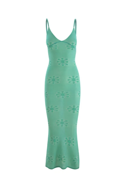 Delilah Dress - Aquamarine sold by Asta Resort