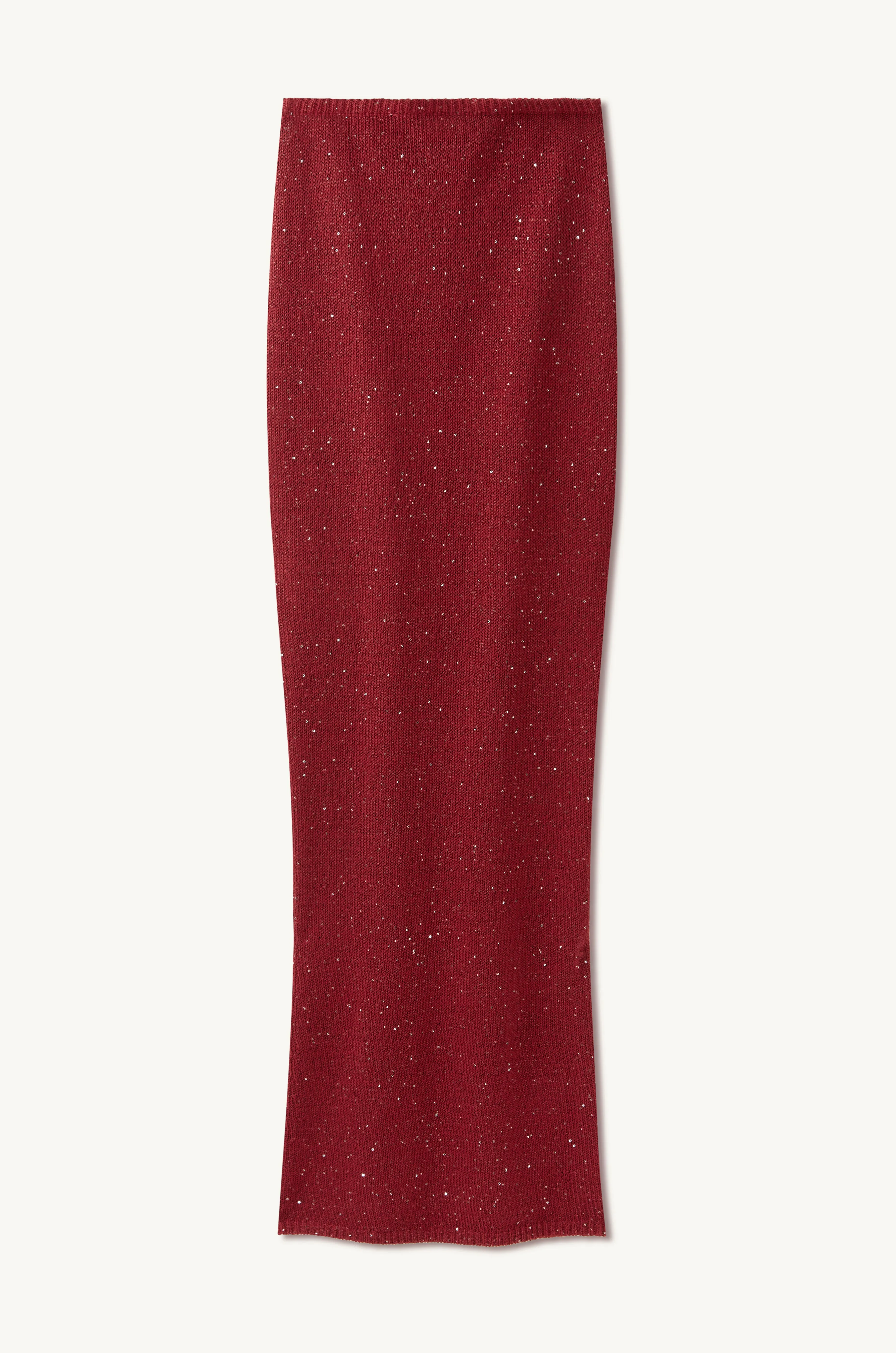 Carolina Skirt - Wine Sequin sold by Asta Resort