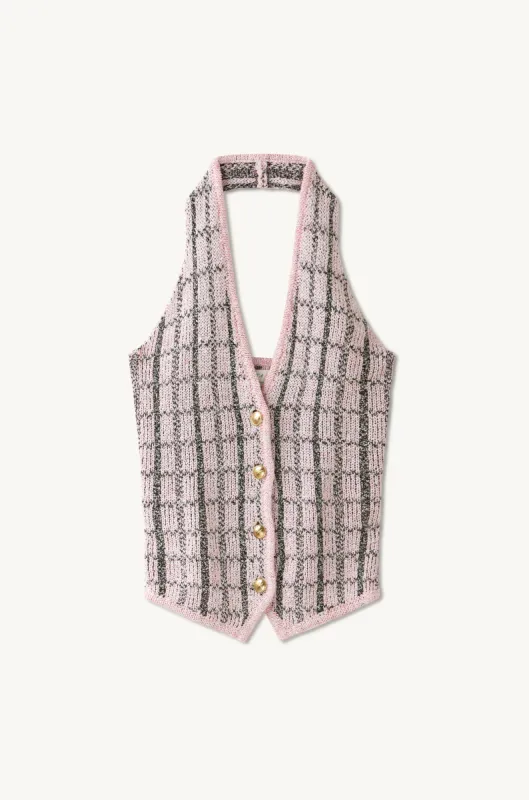 Bianca Vest - Bon Bon Pink sold by Asta Resort