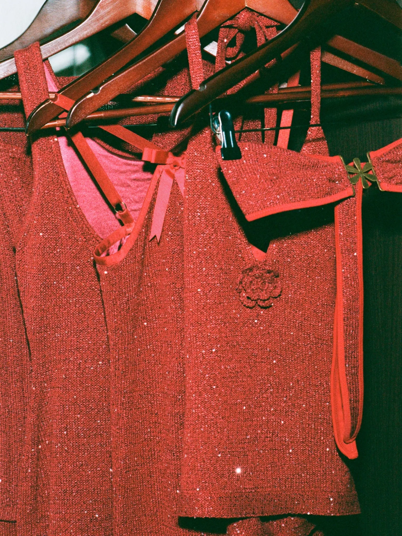 Daphne Halter Top - Wine Sequin sold by Asta Resort product image thumbnail 5